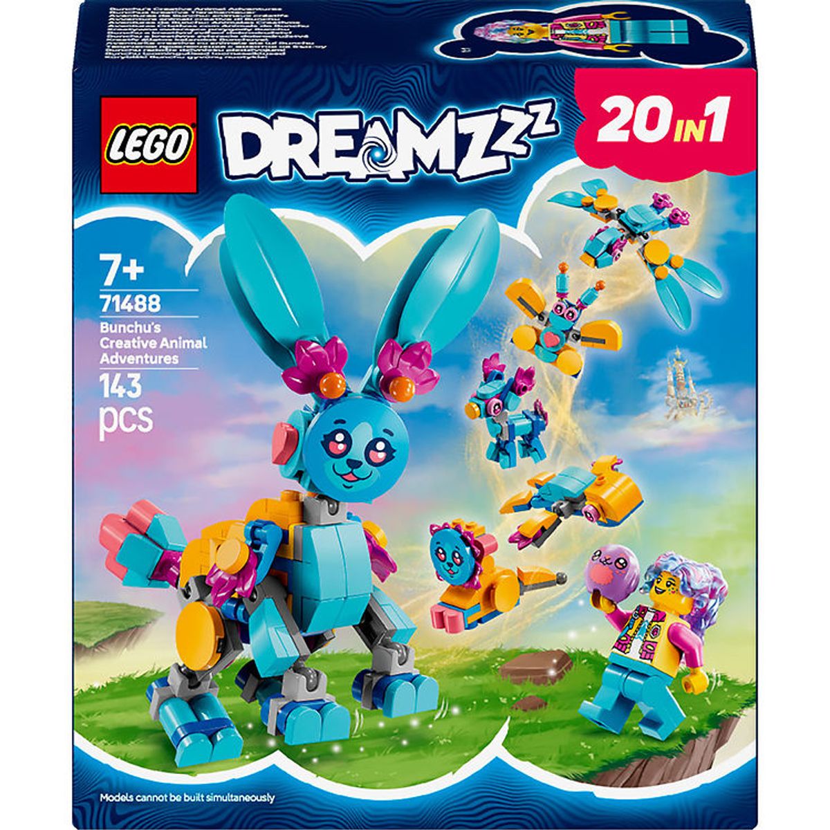 LEGO ® DREAMZzz - Bunchus Kreative Dyreeventyr 71488 - 143 Dele