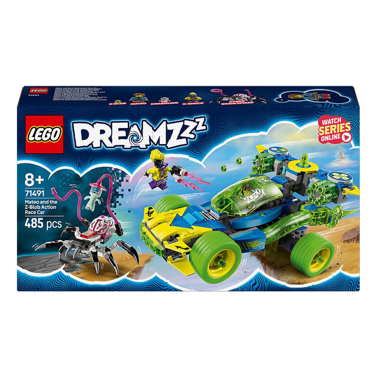 LEGO ® DREAMZzz - Mateo Og Z-Blob-actionracerbilen 71491 - 485 De