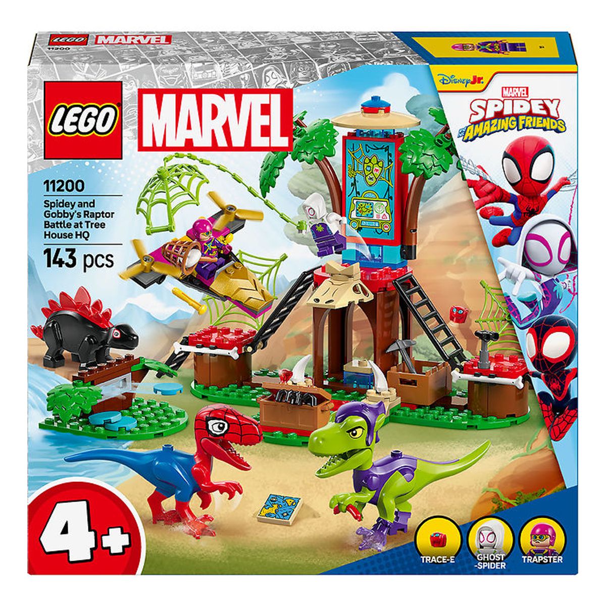 LEGO ® Marvel - Spidey og Gobbys Raptorkamp... 11200