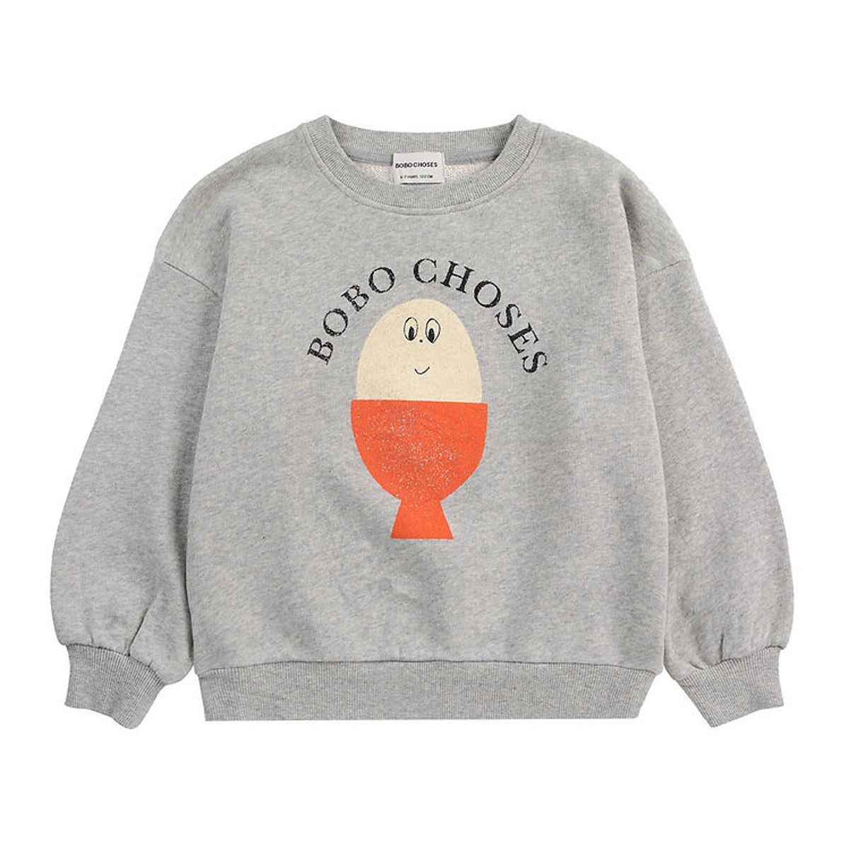 Bobo Choses Sweatshirt - Morning Egg - Heather Grey