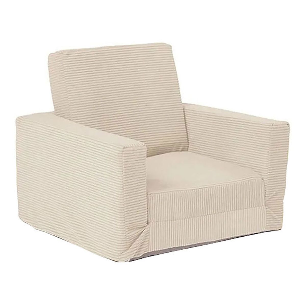 Kids Concept Foldbar Lænestol - 42x44x38 cm - Beige