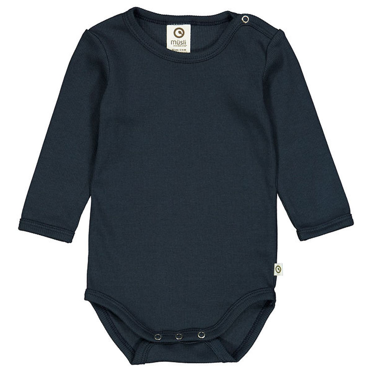 Müsli Body l/æ - Rib - Cozy Me - Night Blue