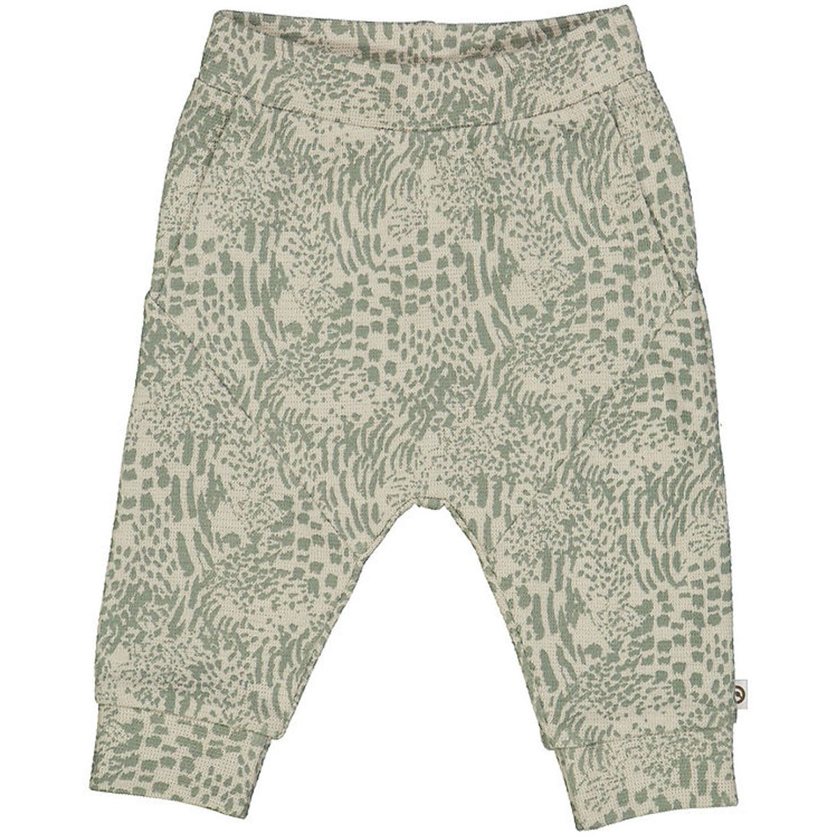 Müsli Bukser - Leopard Cut - Soft Green/Poetry Green