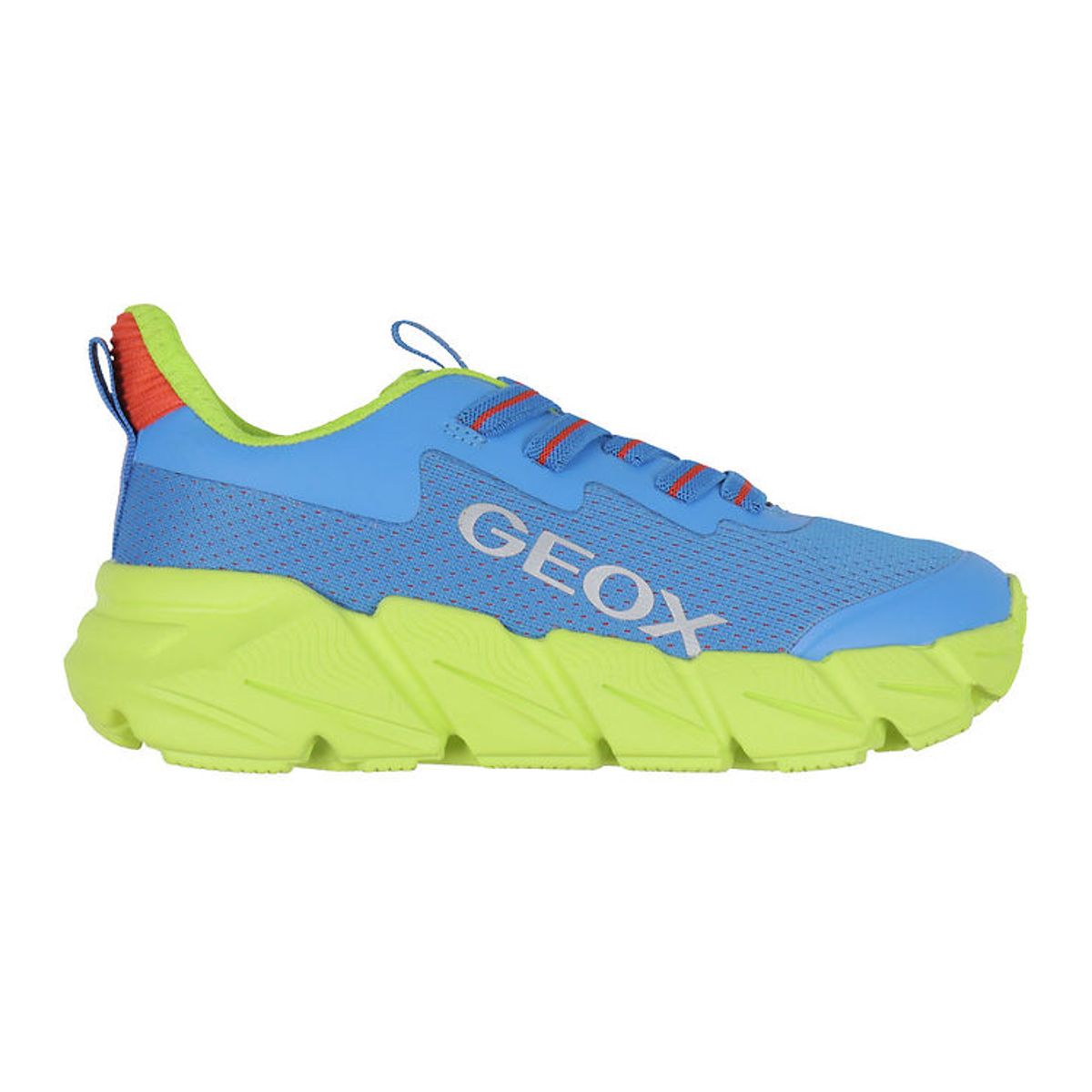 Geox Sko - J Flextyper Fast - Royal/Lime