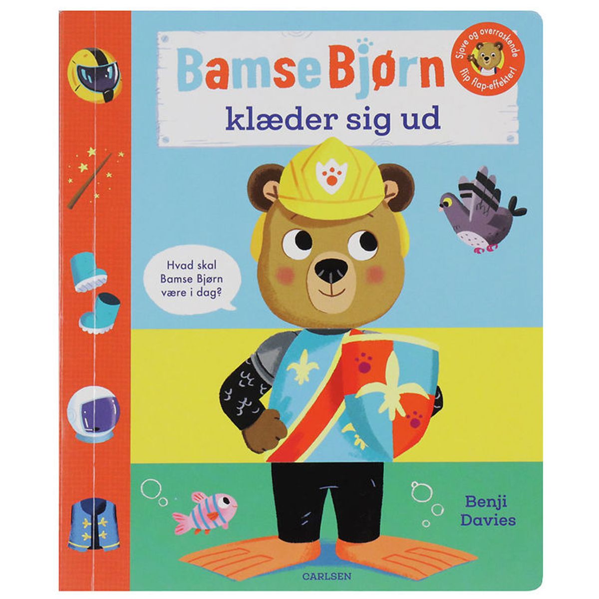 Forlaget Carlsen Bog - Bamse Bjørn Klæder Sig Ud - Dansk