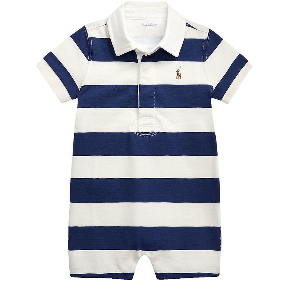 Polo Ralph Lauren Sommerdragt - Rugby - Navy/Hvid