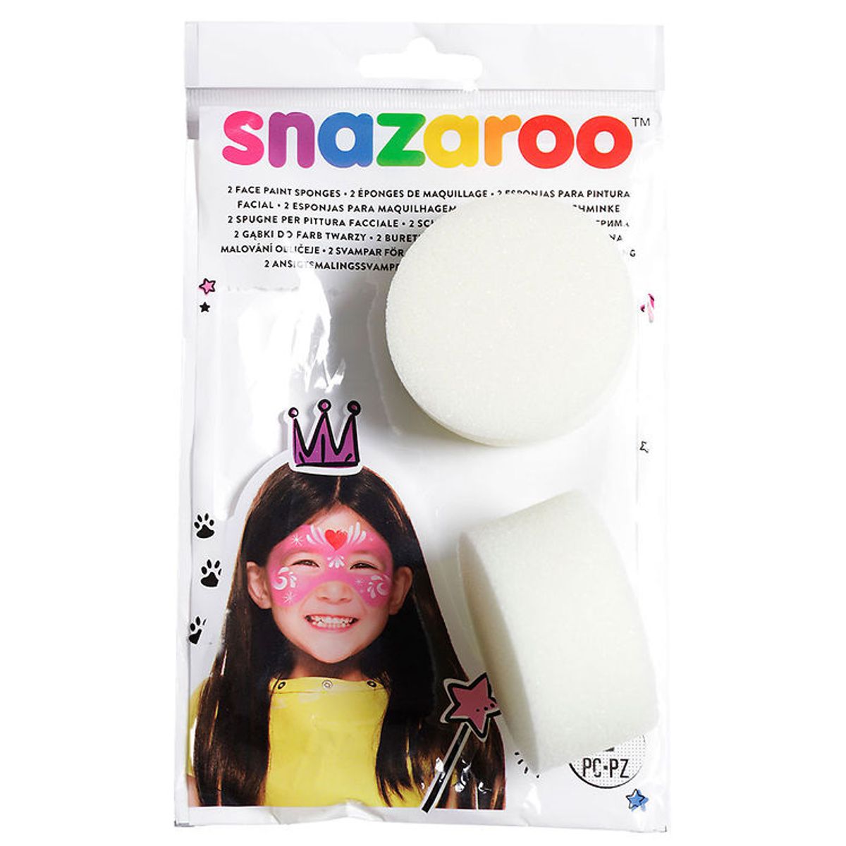 Snazaroo Makeup-svampe - 2 stk.