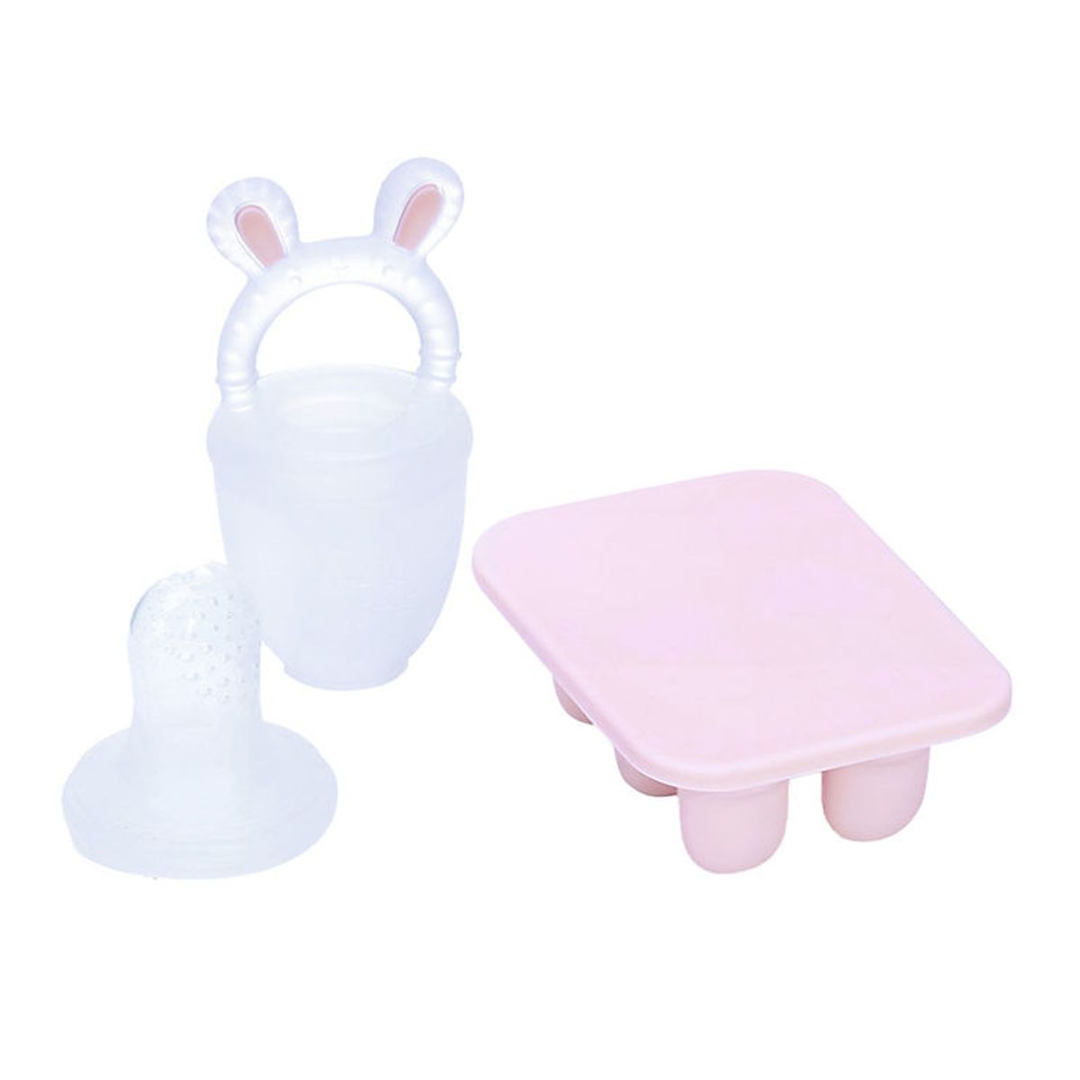 Tiny Tot Food Feeder m. Mini Fryseform - Rose