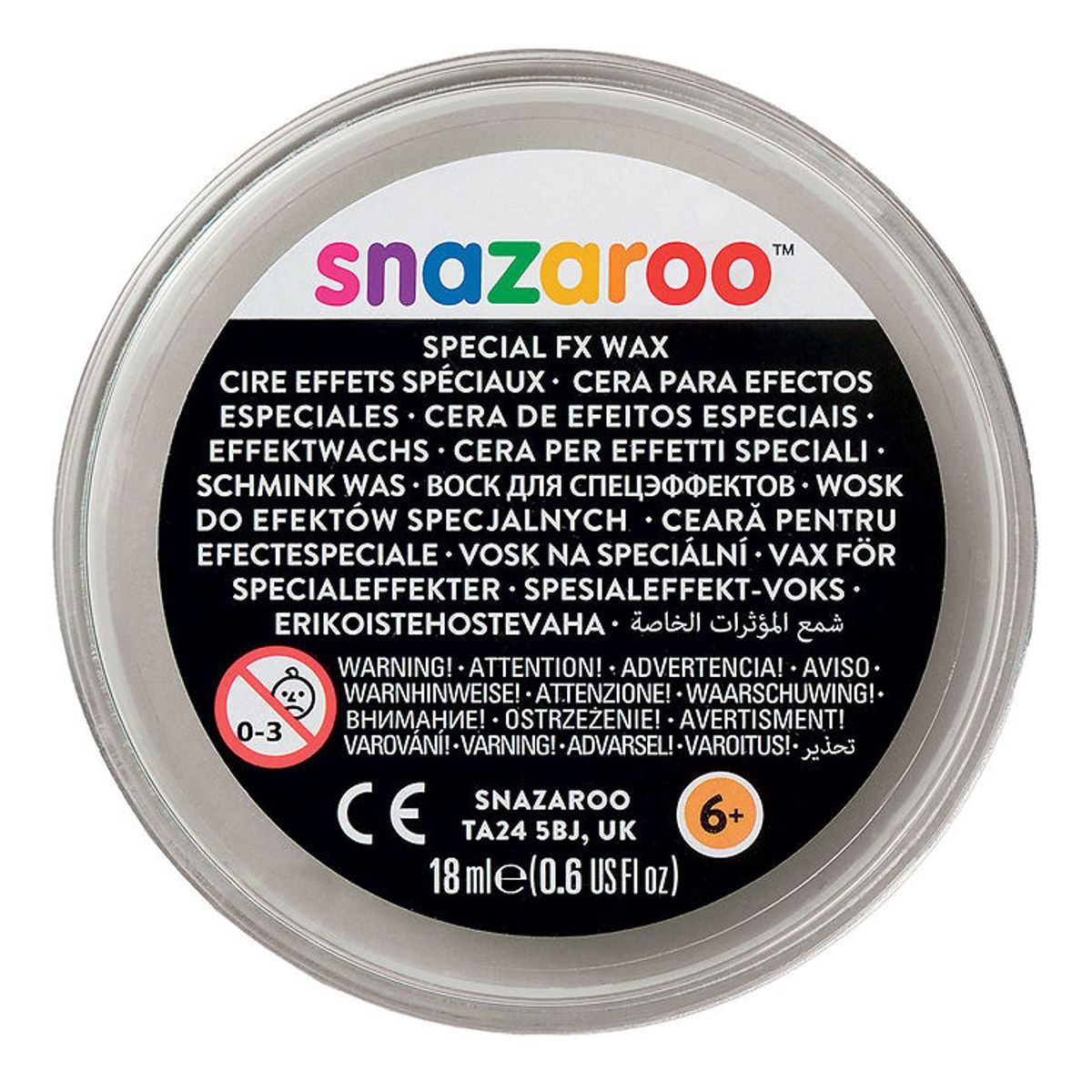 Snazaroo Sminke - Special Wax - 18 ml