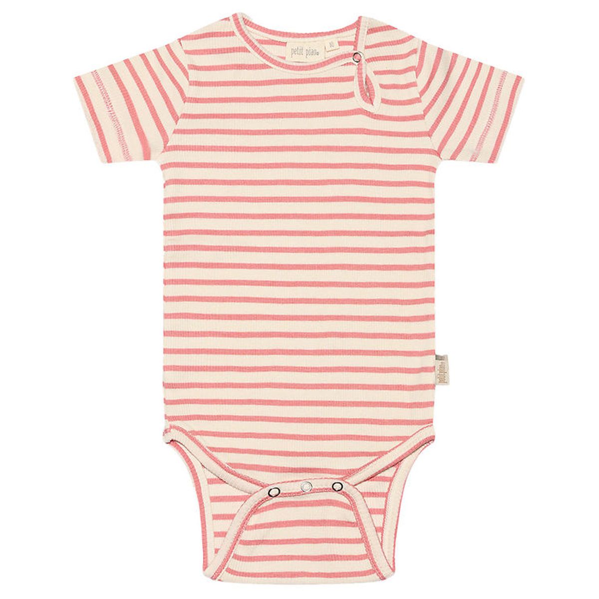 Petit Piao Body k/æ - Rib - Modal - Sea Shell Pink