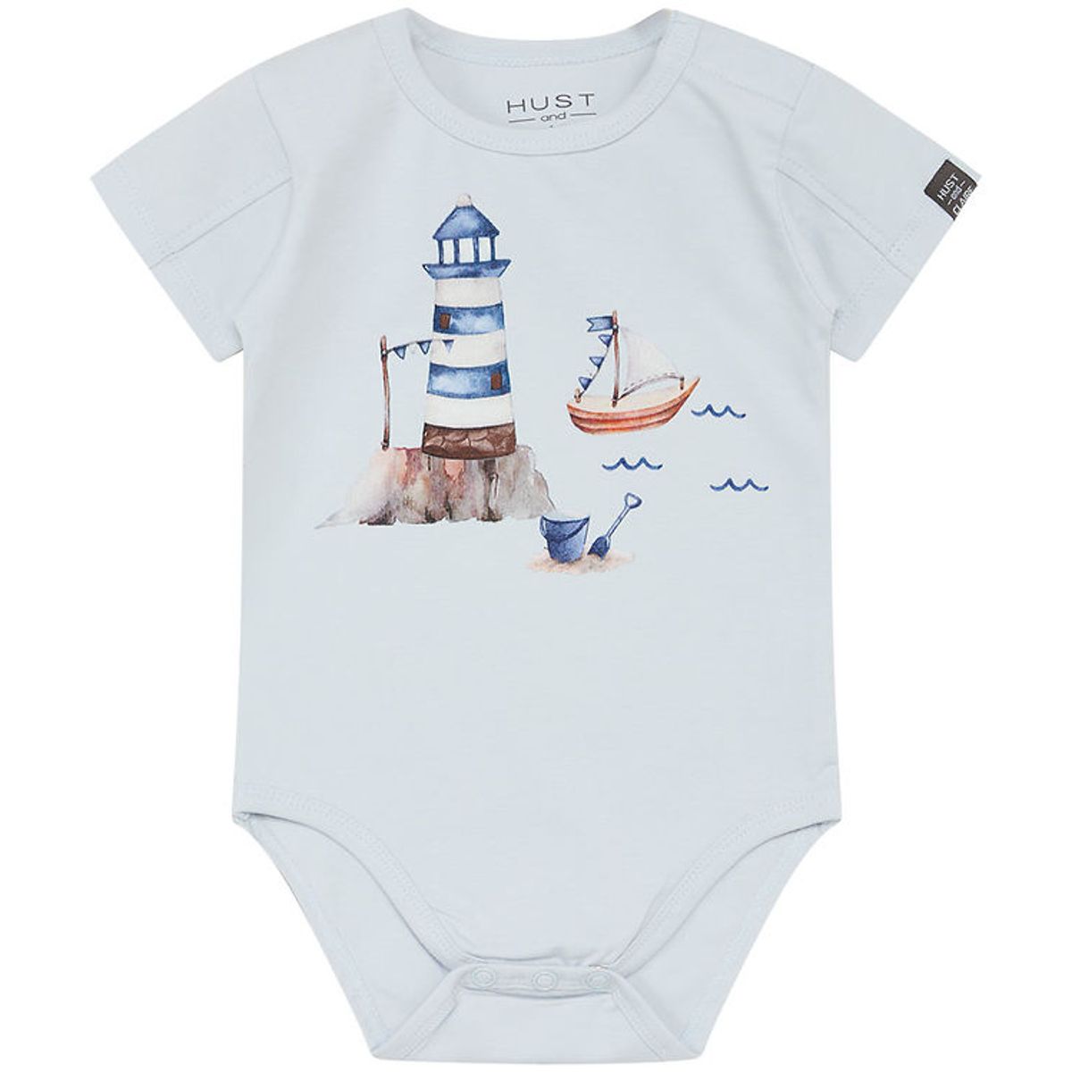 Hust and Claire Body k/æ - HCBob - Air Blue m. Print