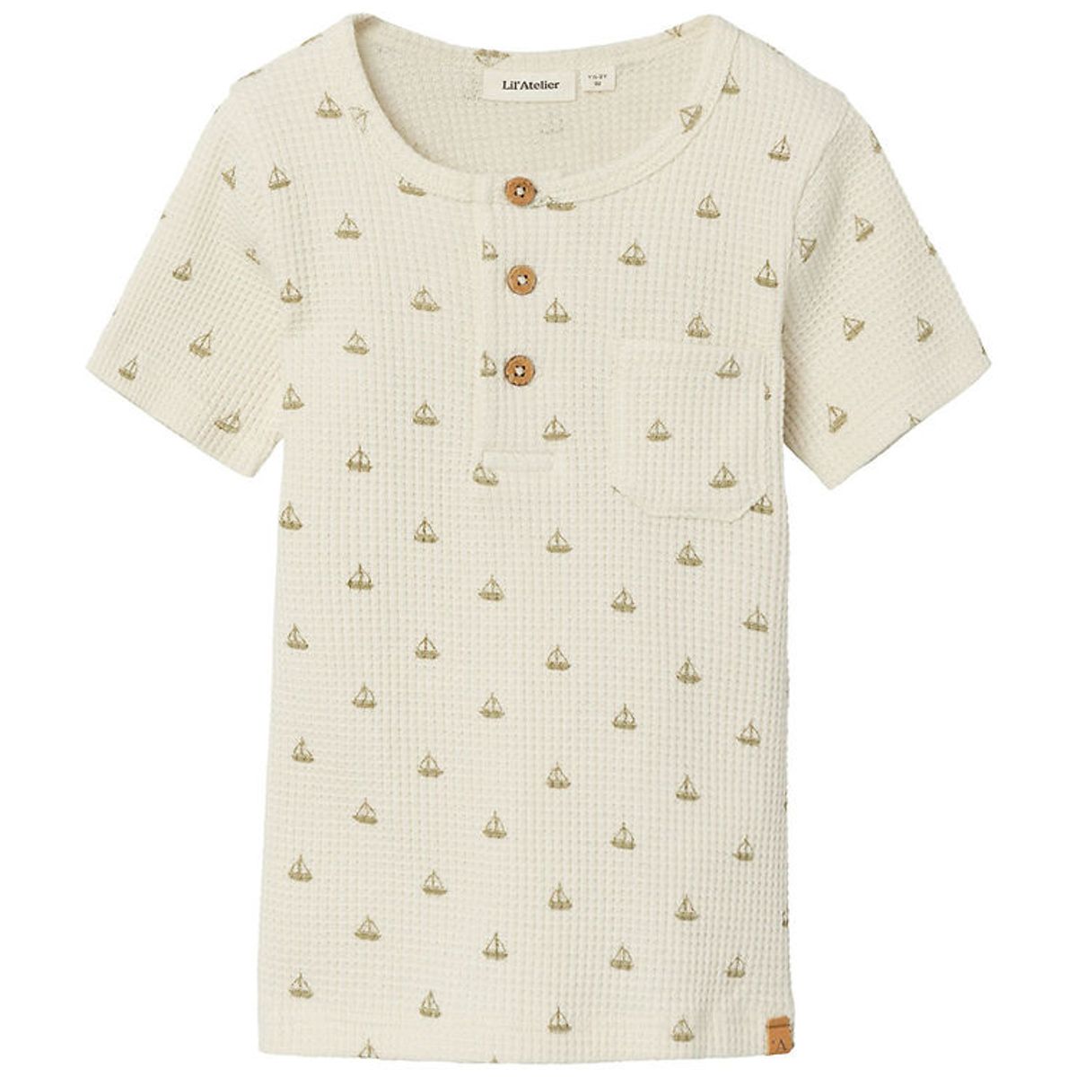 Lil Atelier T-shirt - NmmFrede - Turtledove