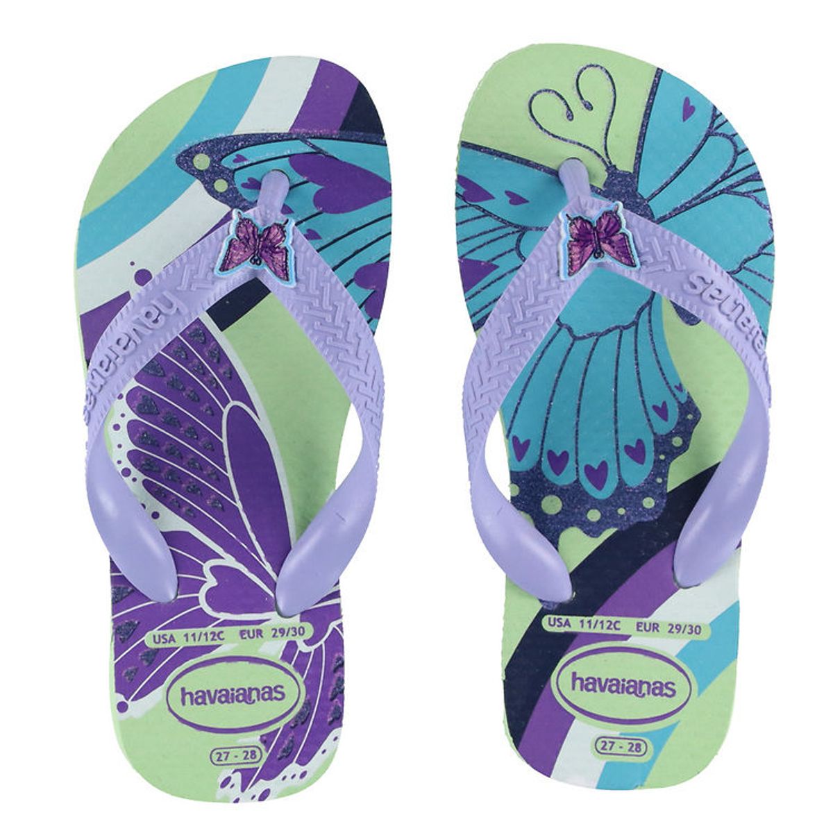 Havaianas Klipklapper - Kids Fantasy - Citronella/LilacBree