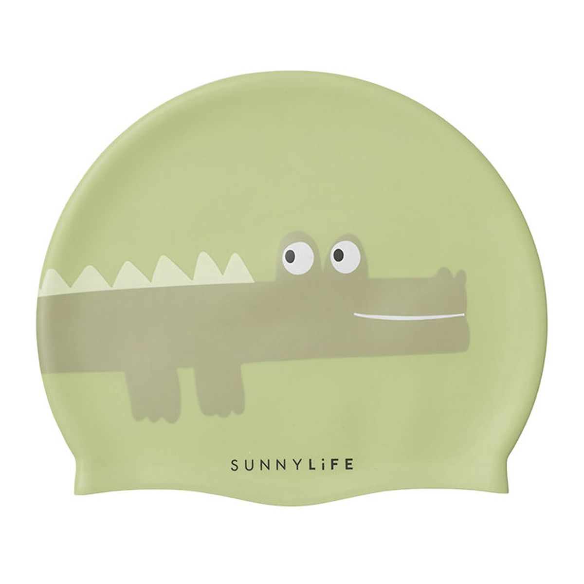 SunnyLife Badehætte - Cookie the Croc - Light Khaki