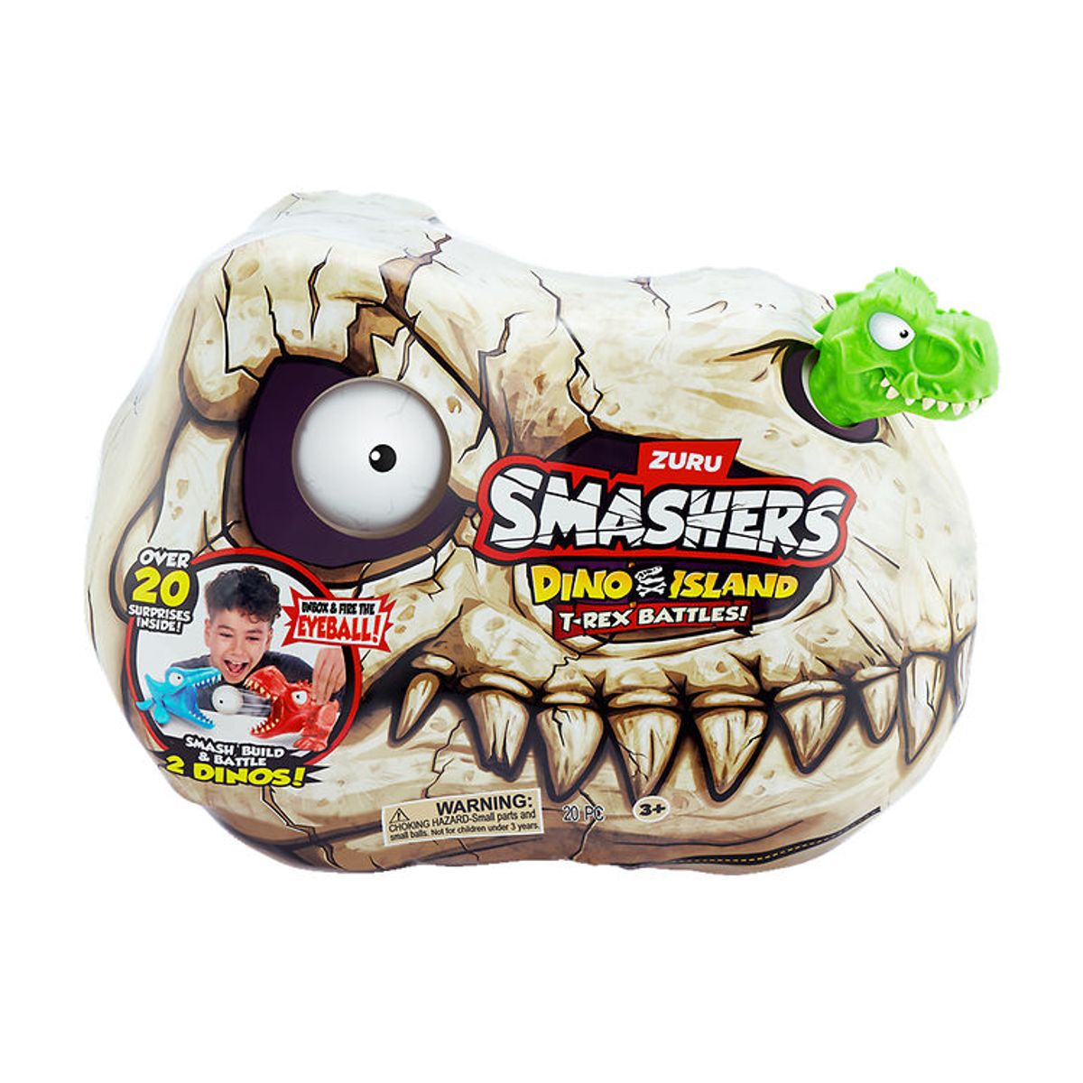 Smashers - Dino Island - T-Rex Battles - Assorteret