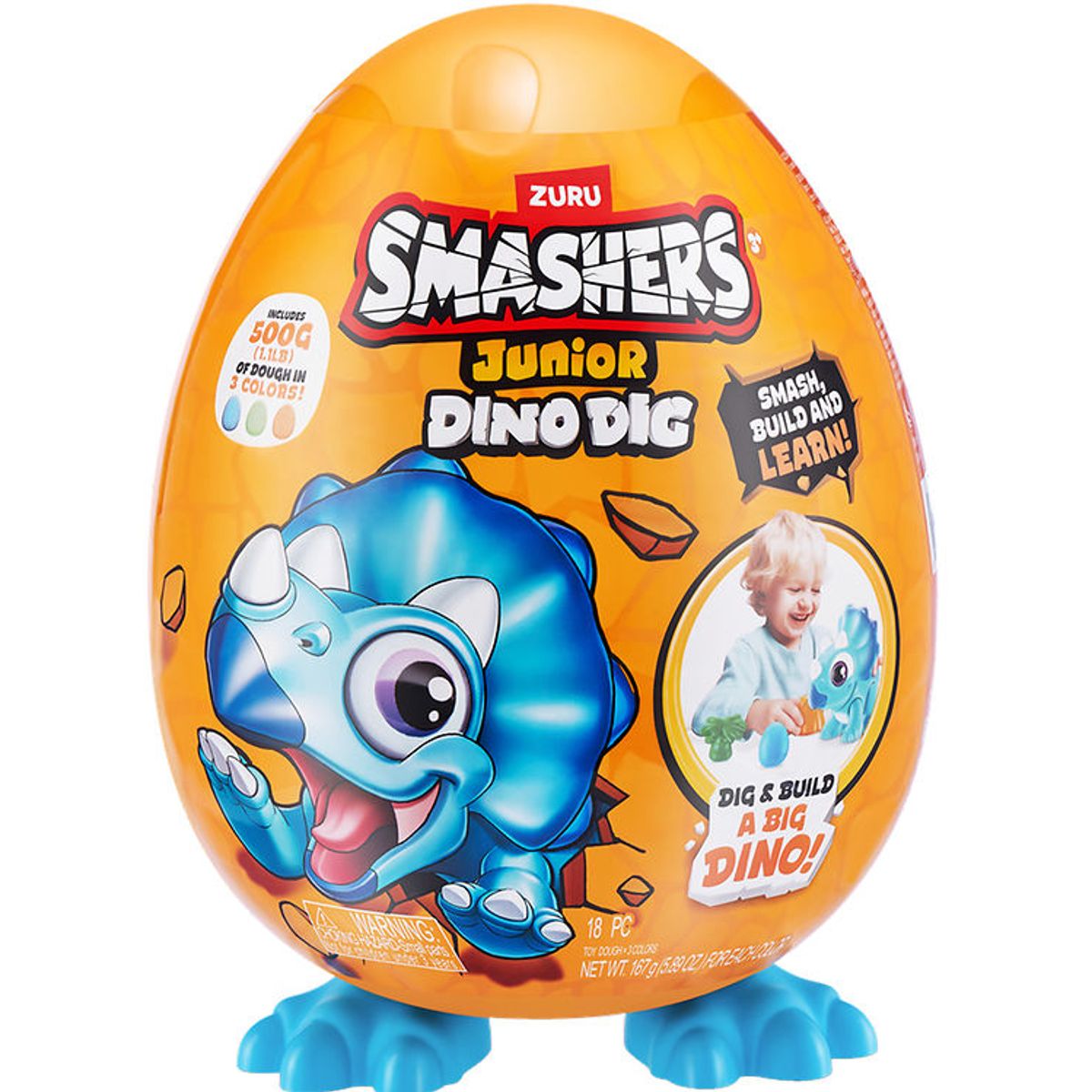 Smashers - Junior - Dino Dig - Series 1 - Assorteret