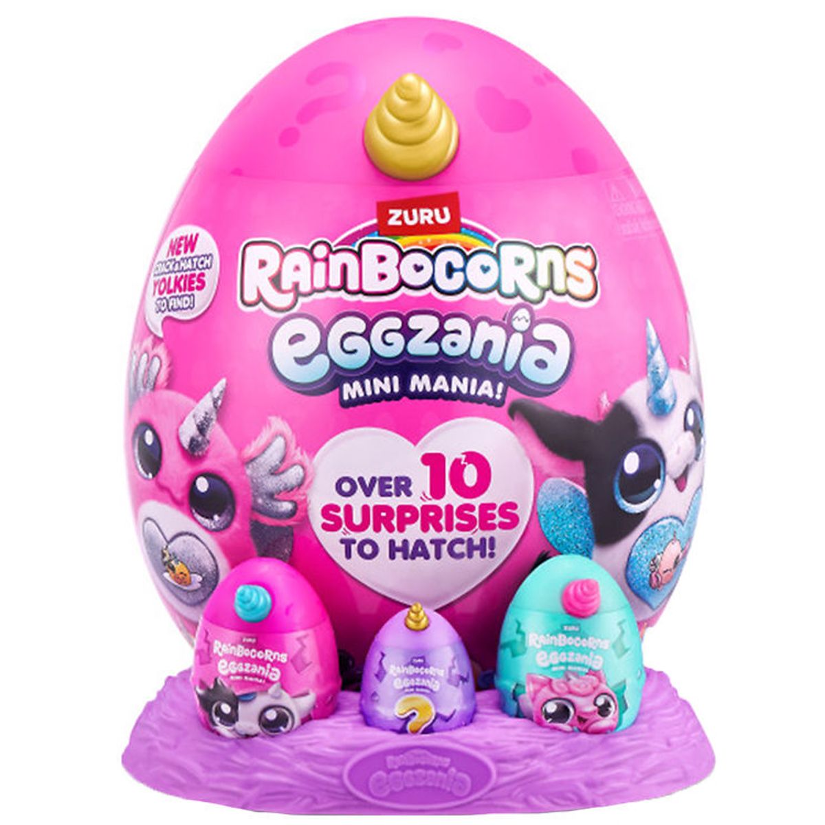 Rainbocorns Surprise - 14 Dele - Eggzania Mini Mania