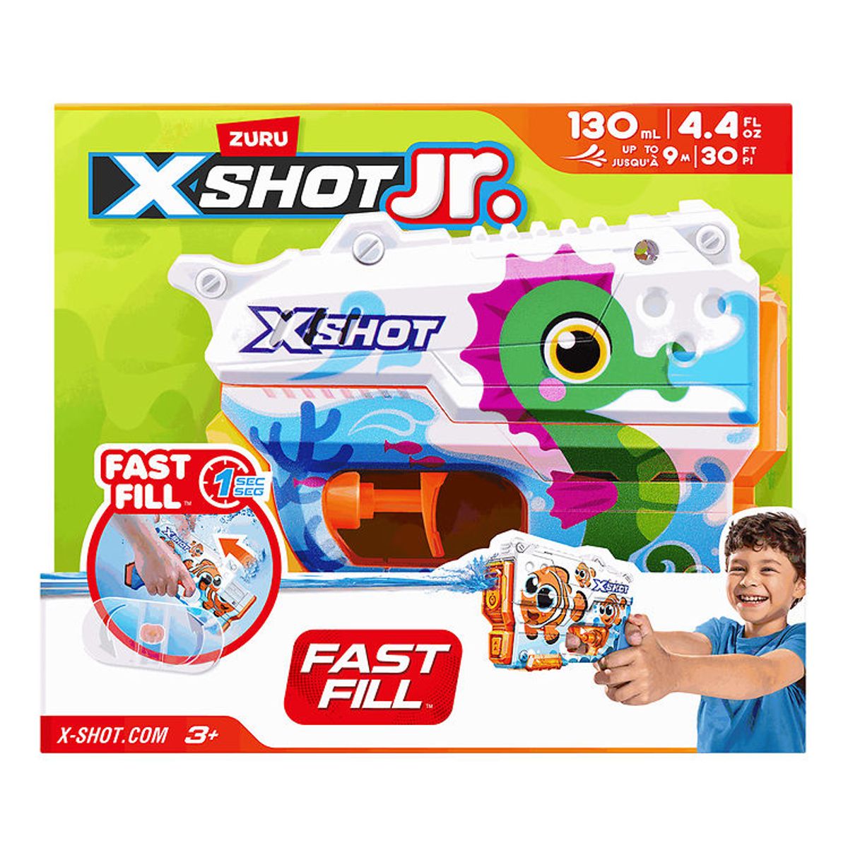 X-SHOT Vandpistol - Junior Fast Fill - Søhest