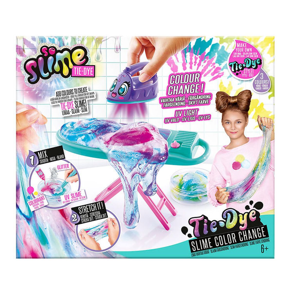 So Slime Slim - Tie Dye Color Change Table & Iron