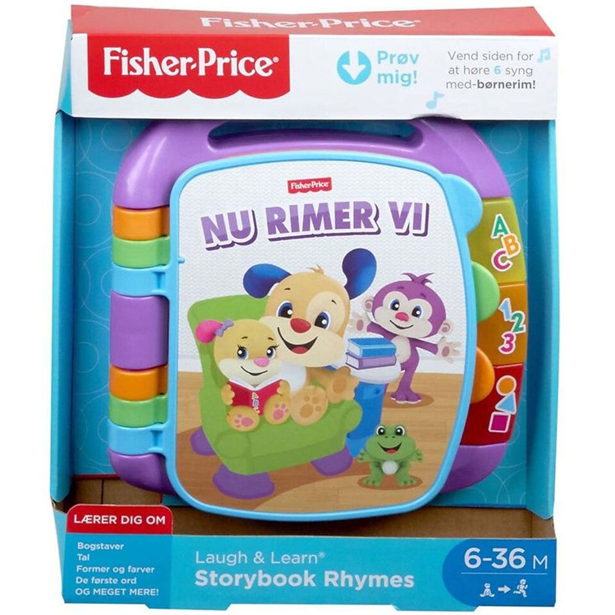 Fisher-Price Aktivitetsbog - Læring & Leg - Børnerim