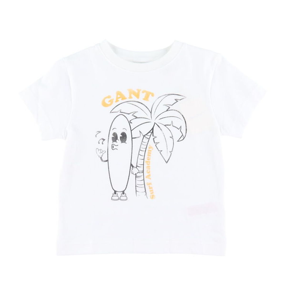 GANT T-shirt - Surf Academy - Hvid