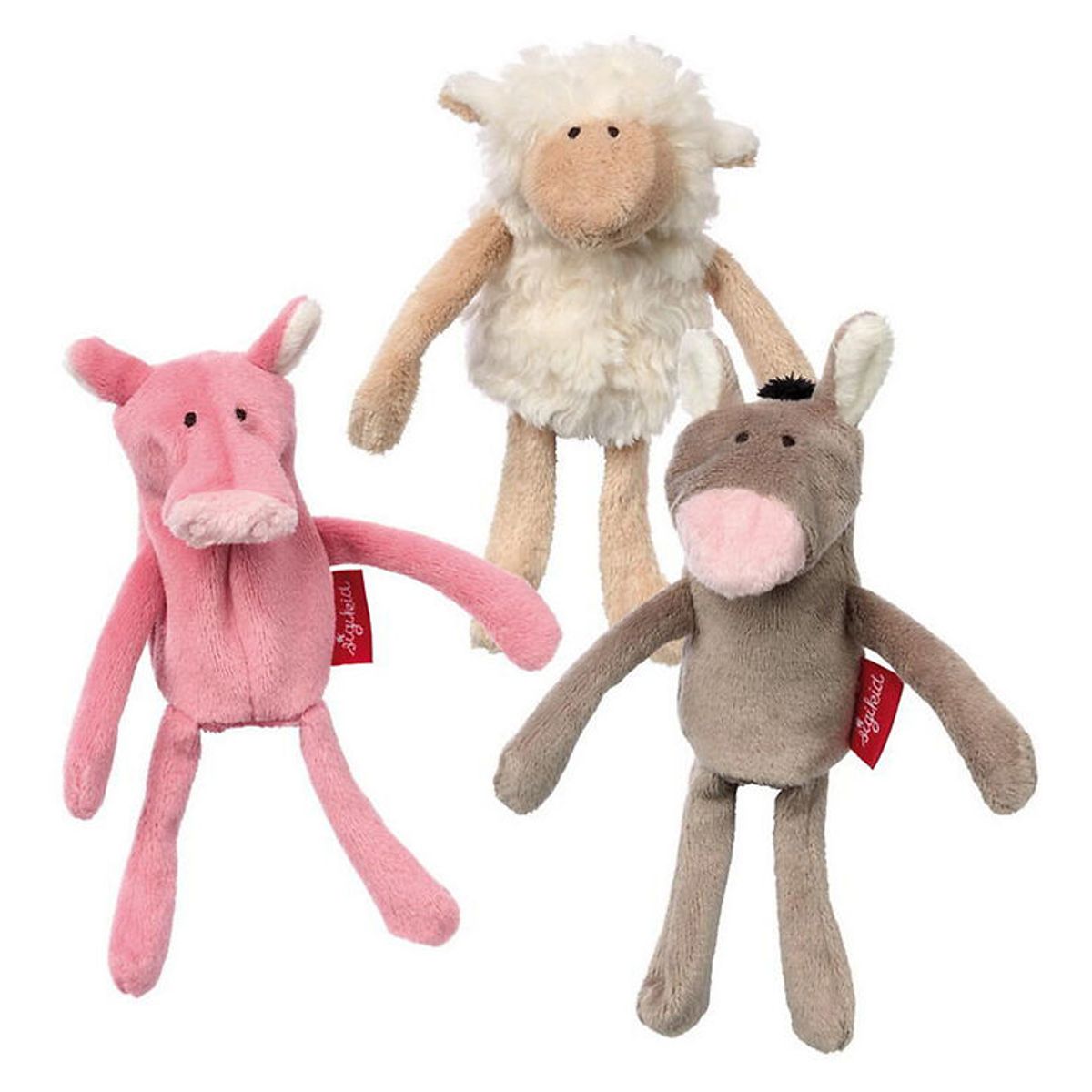 Sigikid Fingerbamser - 14 cm - Farm