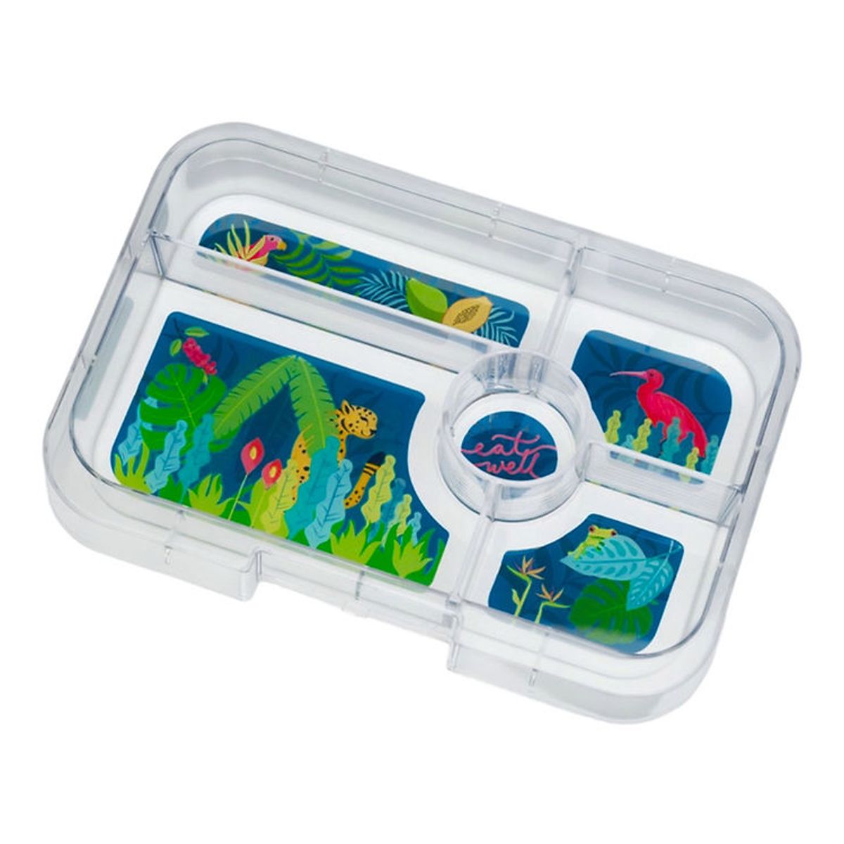 Yumbox Indsatsbakke m. 5 Rum - Tapas - Jungle