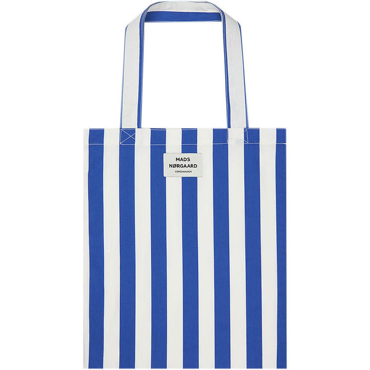 Mads Nørgaard Shopper - Sacky Atoma - Dazzling Blue/White Alyssu