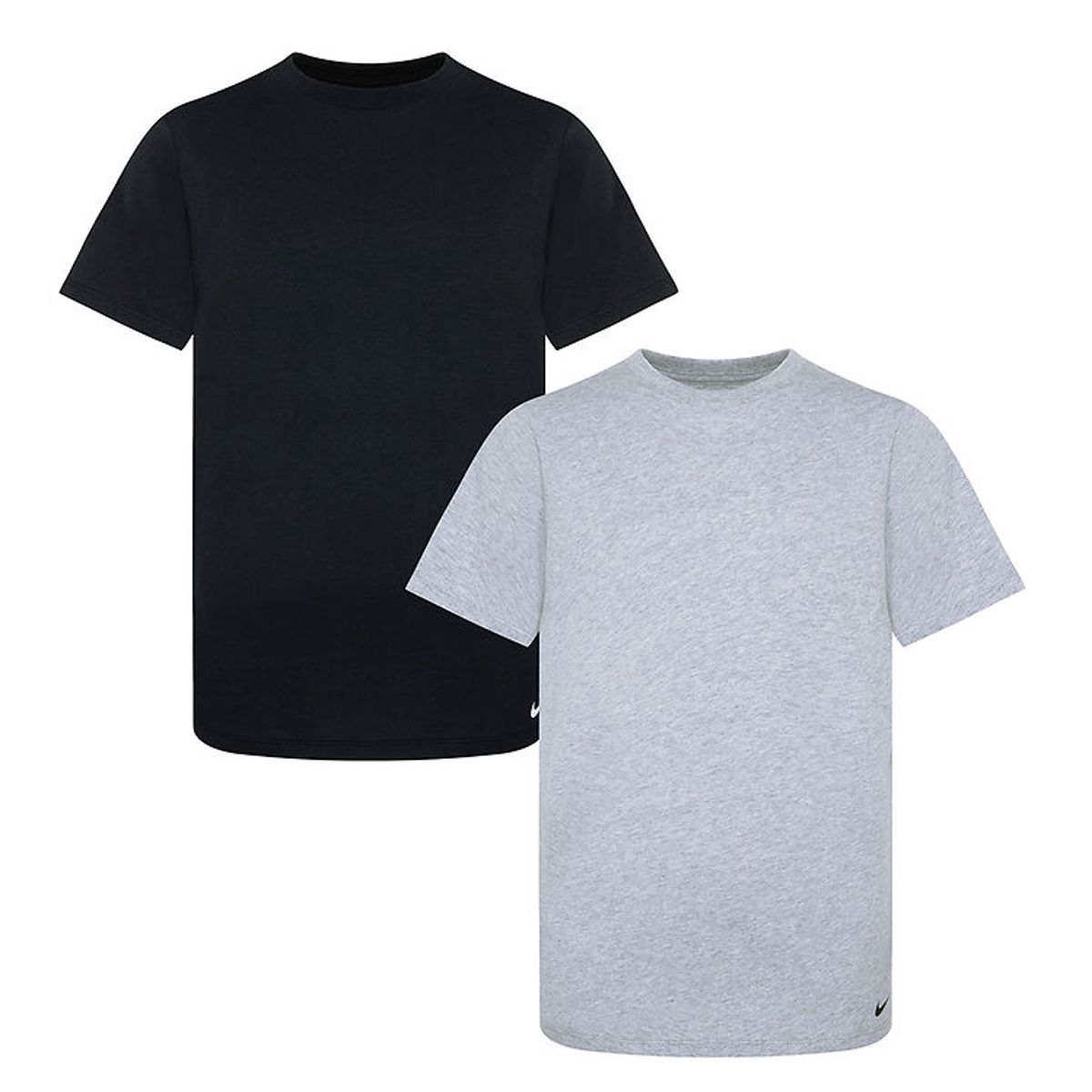 Nike T-shirt - 2-pak - DK Grey Heather/Black