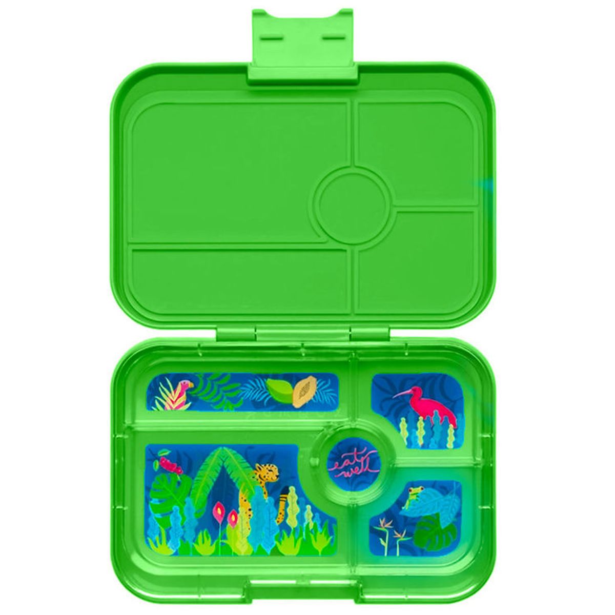 Yumbox Madkasse m. 5 Rum - Bento Tapas - Jurassic Green/Jungle