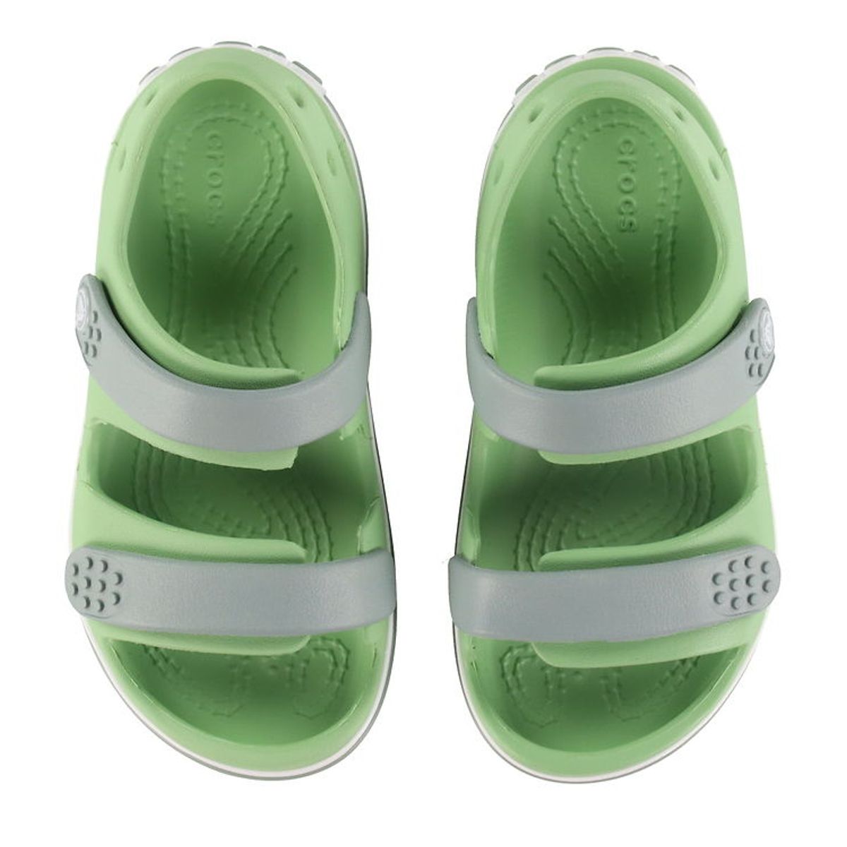 Crocs Sandaler - Crocband Cruiser K - Fair Green/Dusty Green