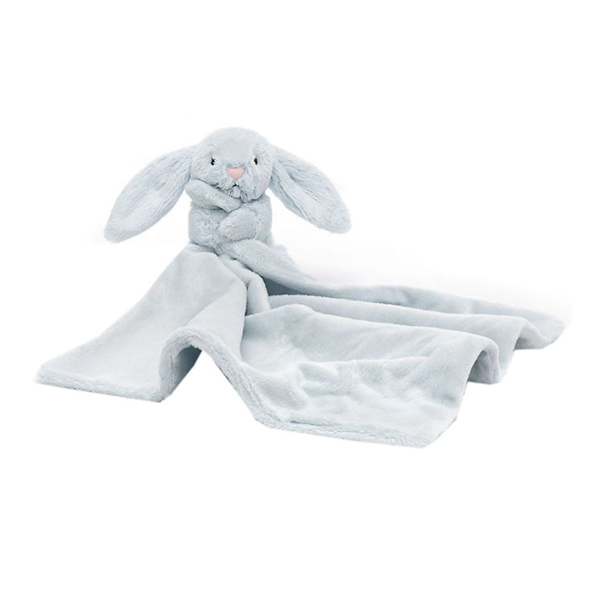 Jellycat Nusseklud - 34x34 cm - Bashful Bunny - Silver