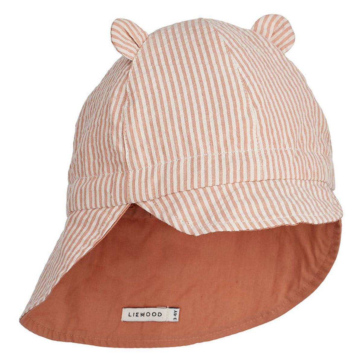 Liewood Solhat - Gorm - Stripe Tuscany Rose/Sandy