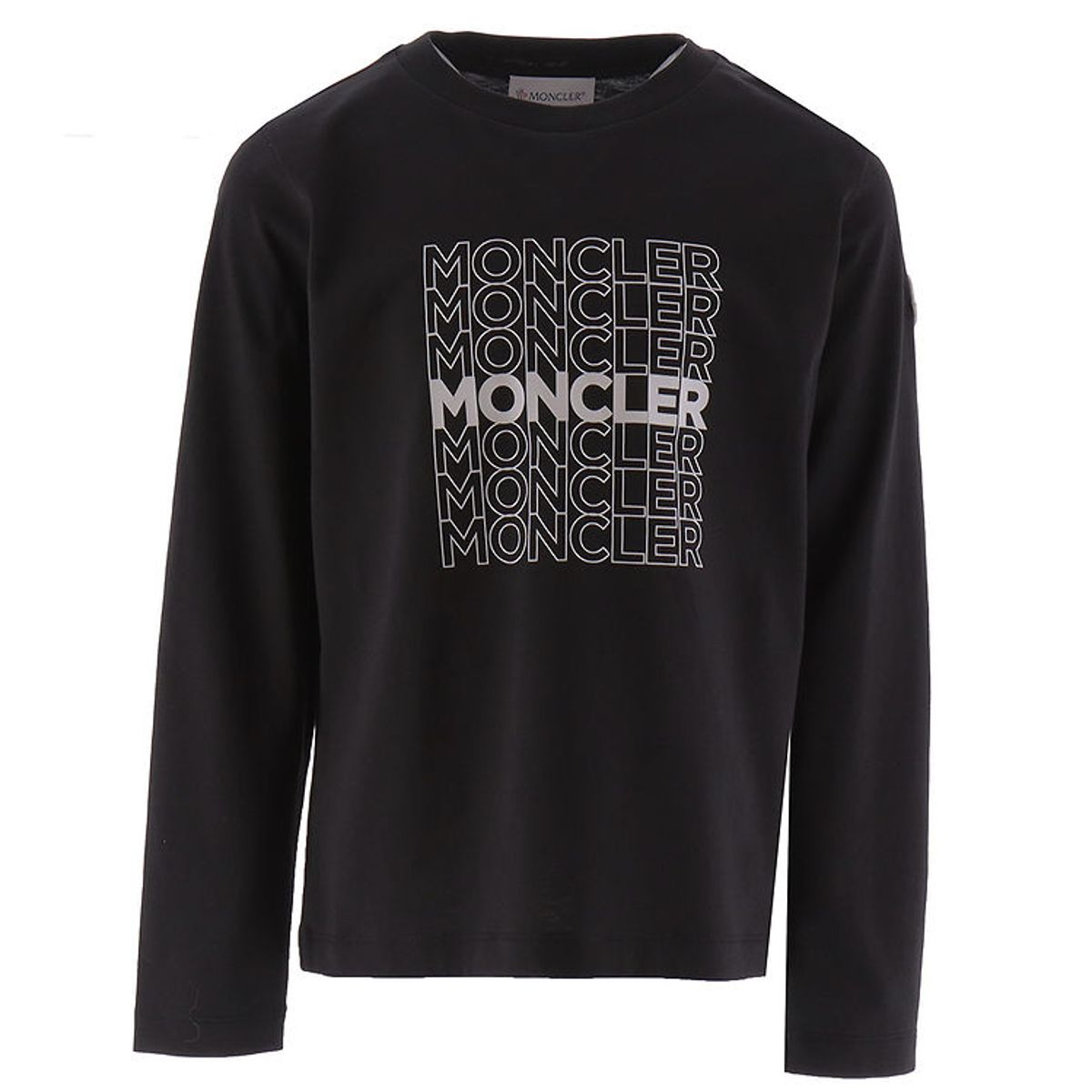 Moncler Bluse - Sort m. Hvid