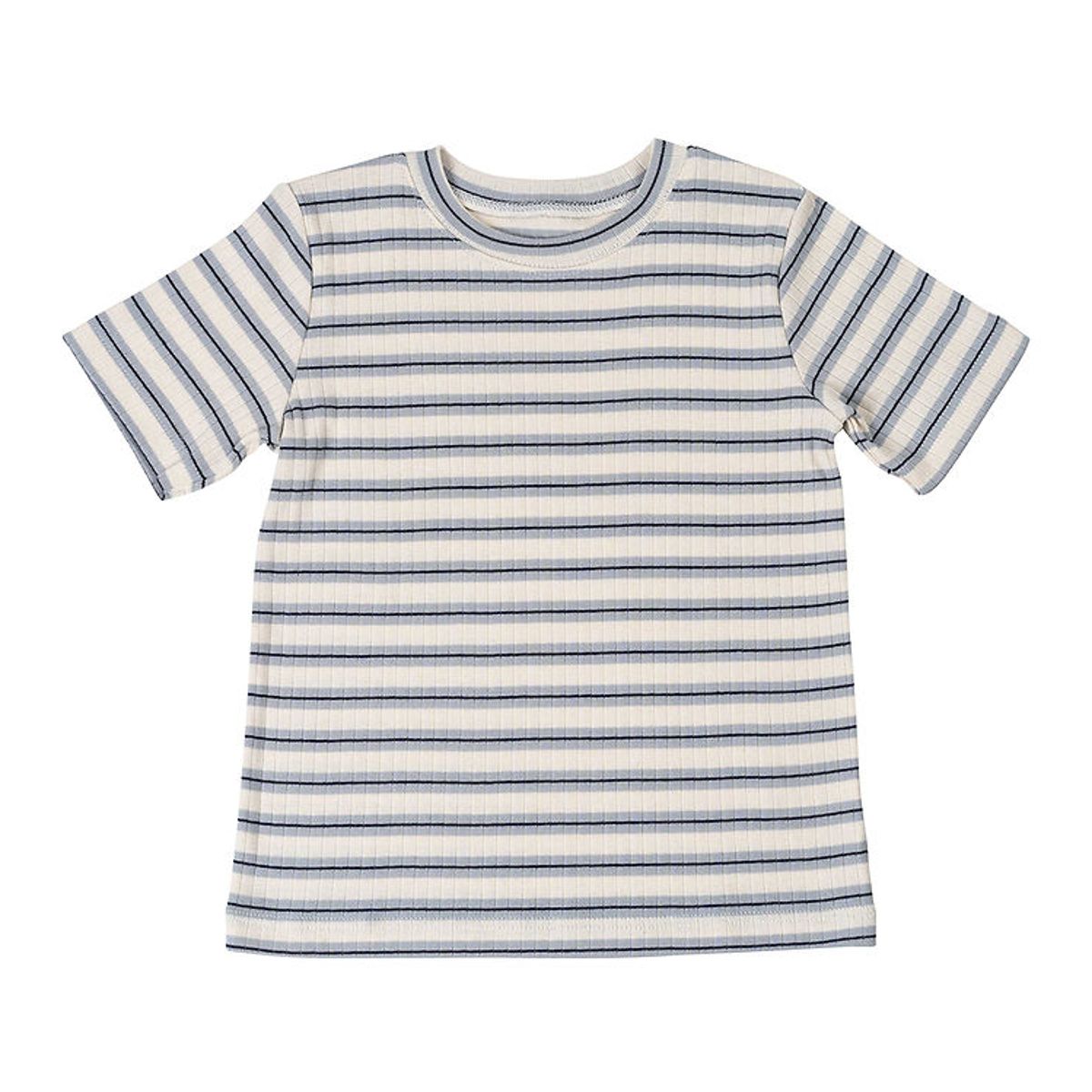 Minimalisma T-shirt - Nirvana - Rib - Ocean Stripes