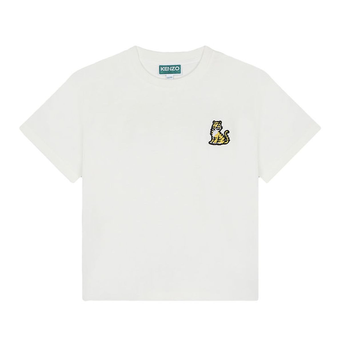 Kenzo T-shirt - Ivory m. Tiger