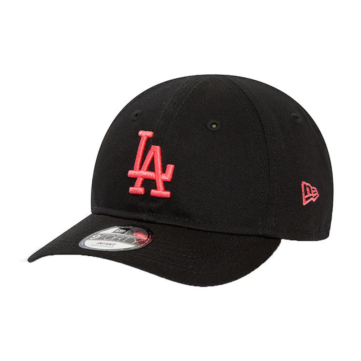 New Era Kasket - 9Forty - Dodgers - Sort/Rød