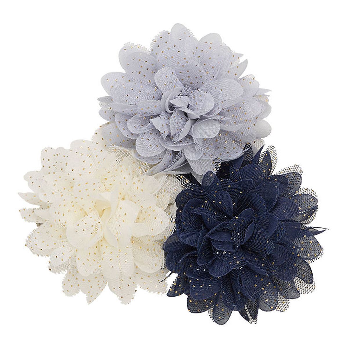 Creamie Flowerpins - 3-pak - Indigo Blue