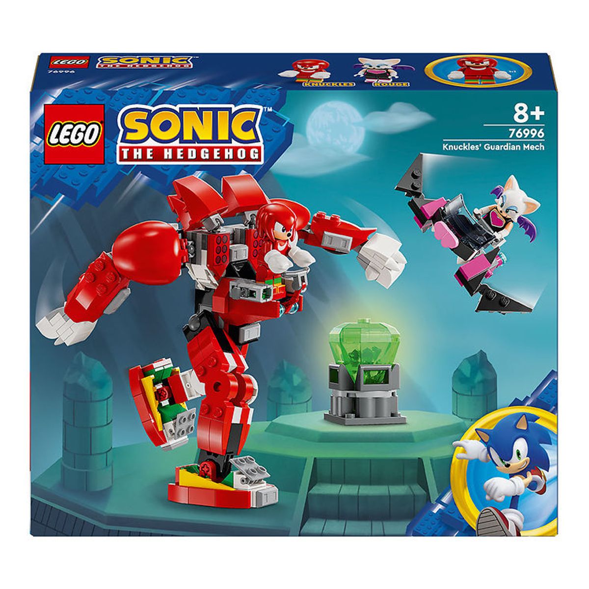 LEGO ® Sonic The Hedgehog - Knuckles' Vogterrobot 76996 - 276 Del