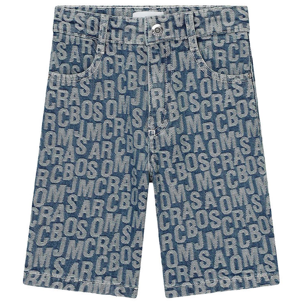 Little Marc Jacobs Denimshorts - Denim Blue m. Print