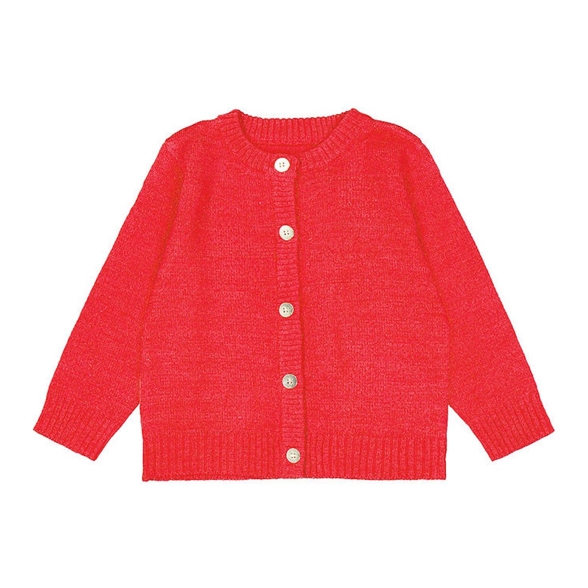 The New Siblings Cardigan - Strik - TnsKeve - Geranium m. Glimme