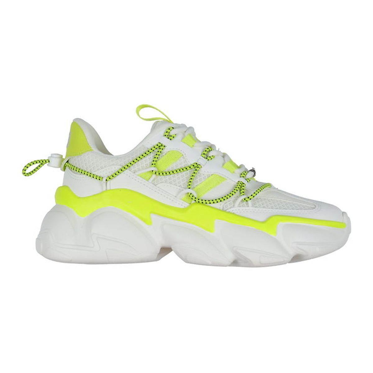 Steve Madden Sko - Spectator - Hvid/Neon Yellow