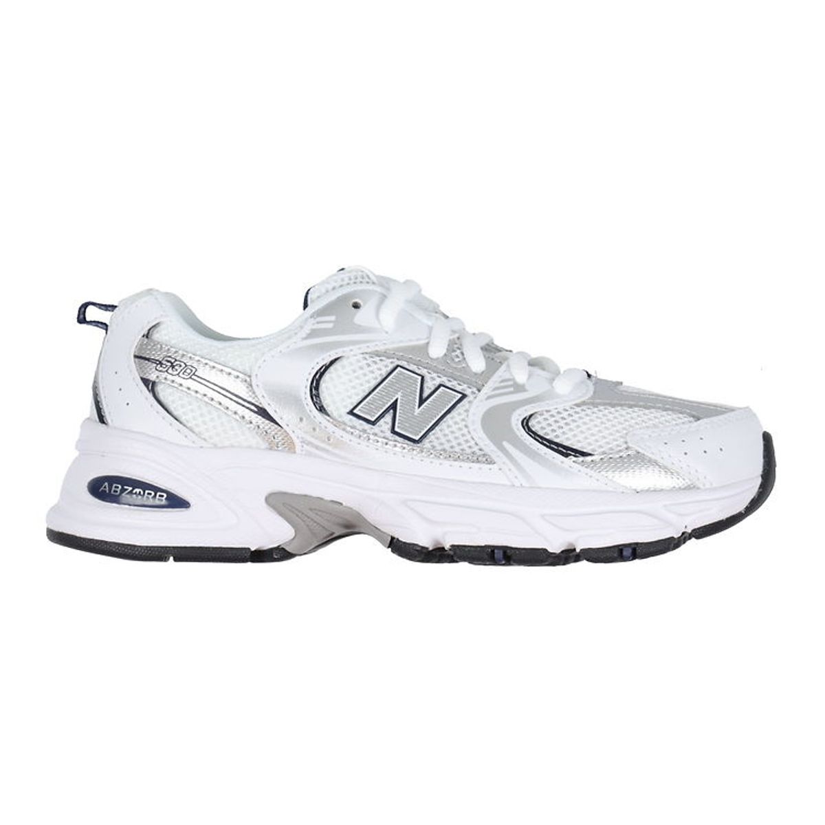 New Balance Sko - 530 - Hvid/Dark Arctic Grey