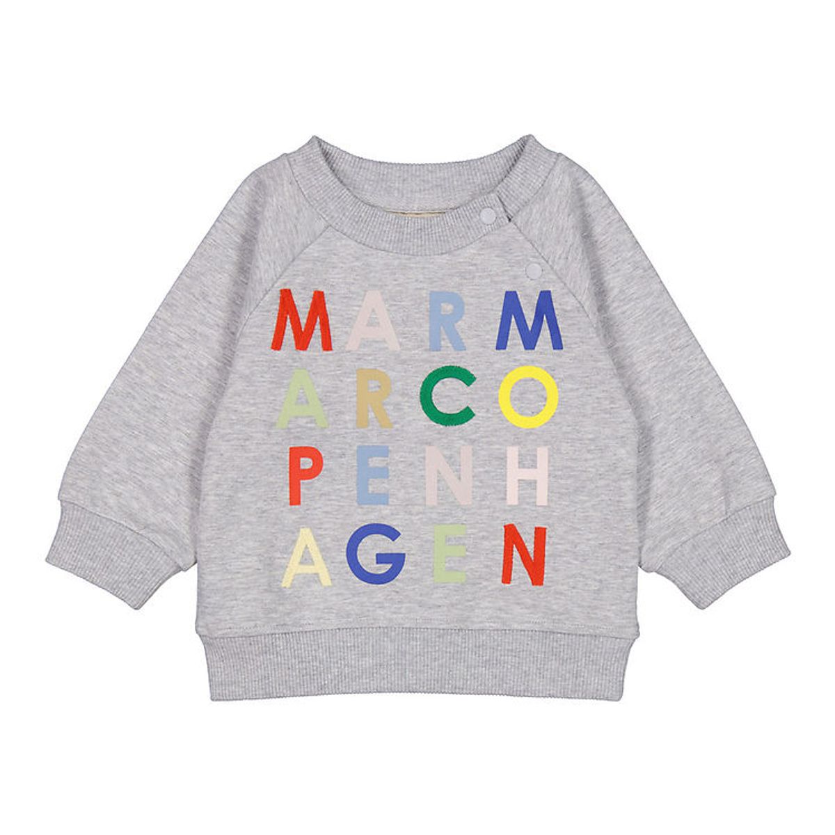 MarMar Sweatshirt - Theos B - Multicol Letters