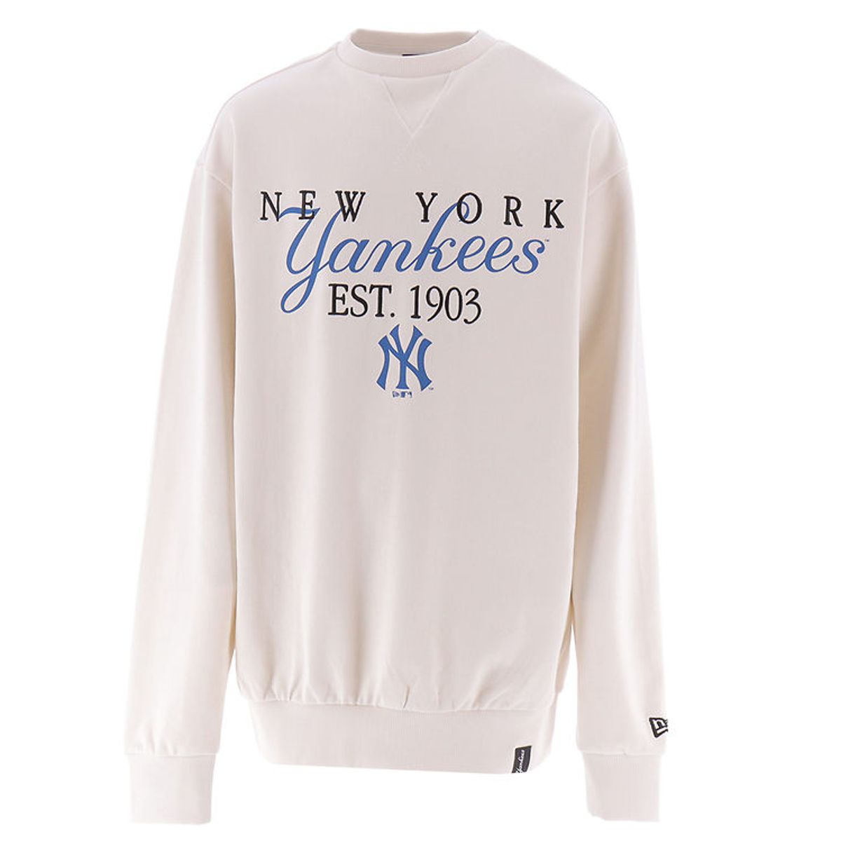 New Era Sweatshirt - New York Yankees - Open White