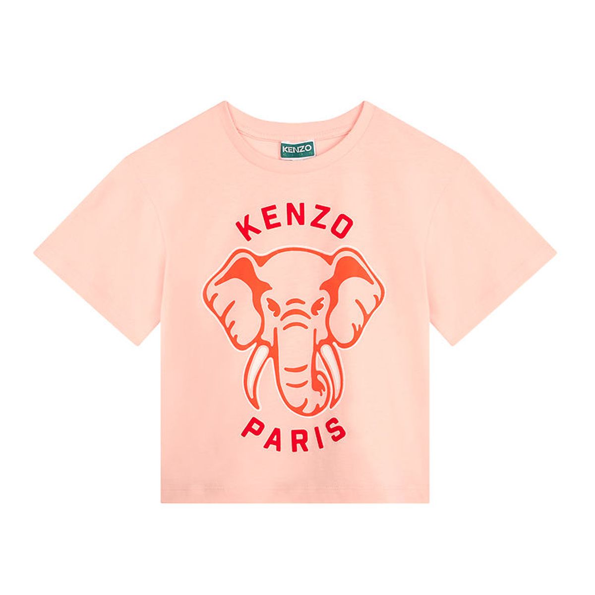 Kenzo T-shirt - Veiled Pink m. Elefant