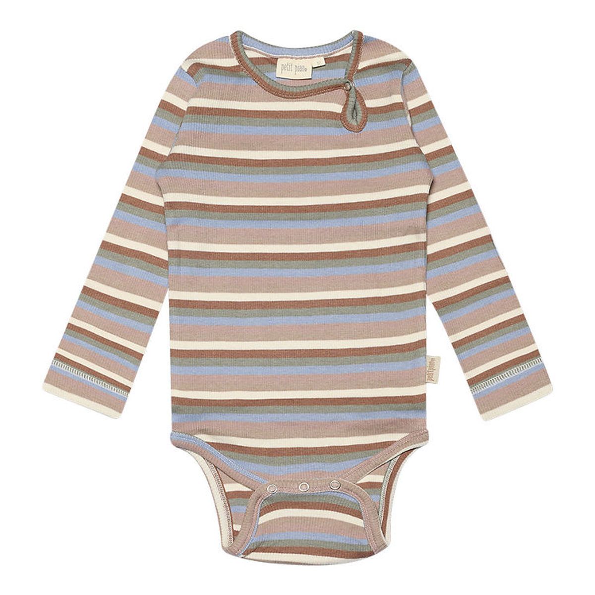 Petit Piao Body l/æ - Rib - Modal - Simply Taupe