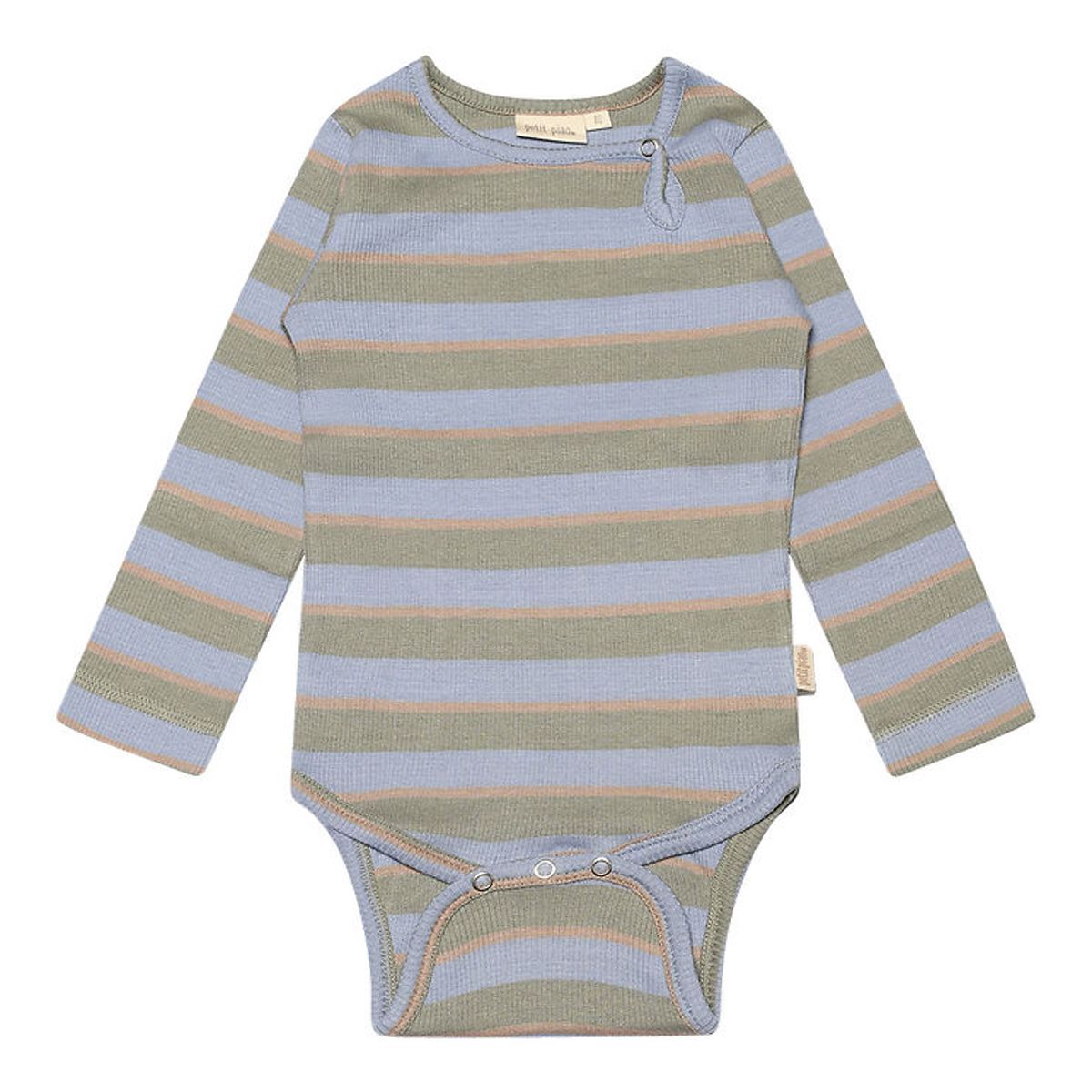 Petit Piao Body l/æ - Rib - Modal - Green Shadow