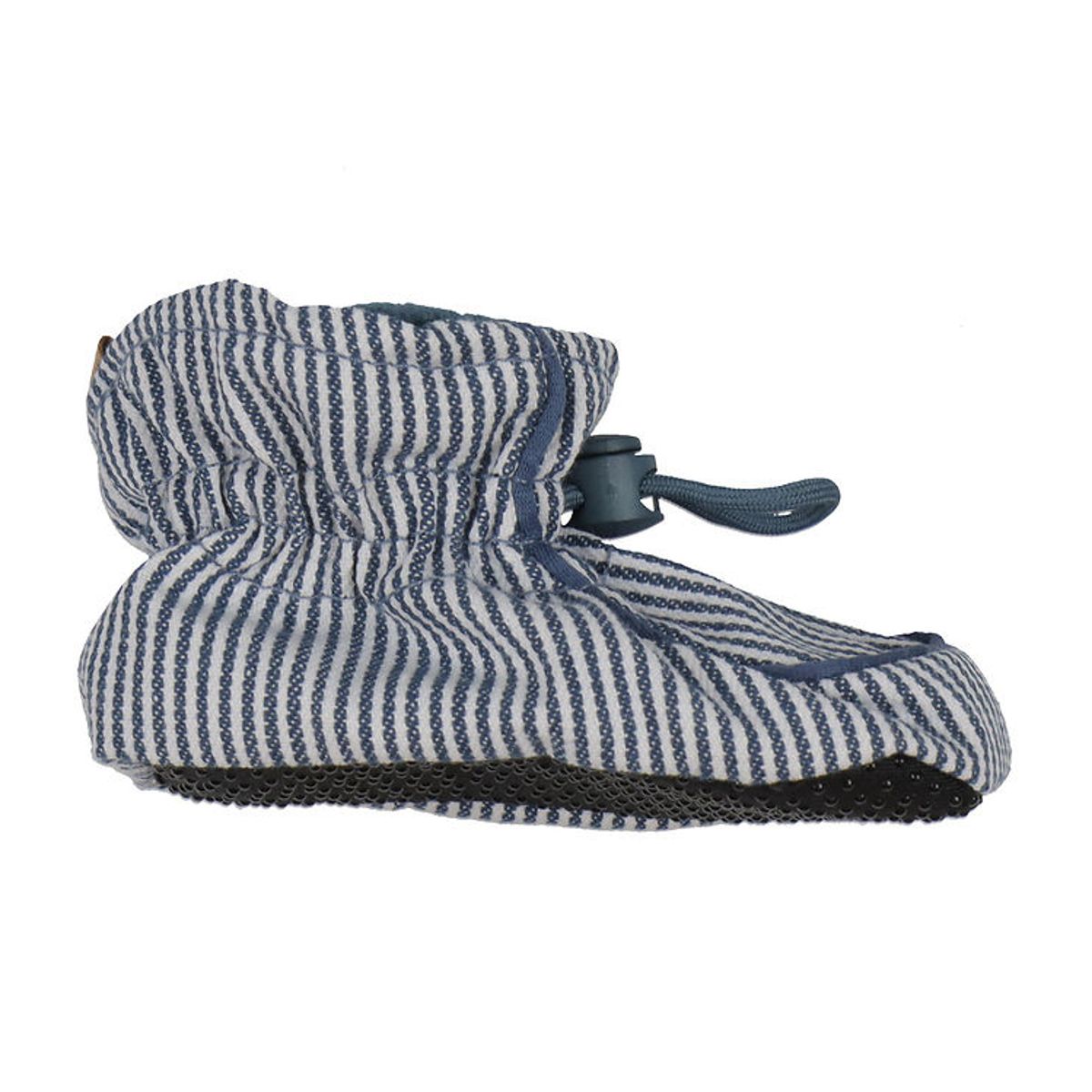 Melton Hjemmesko - Striped - Dark Denim