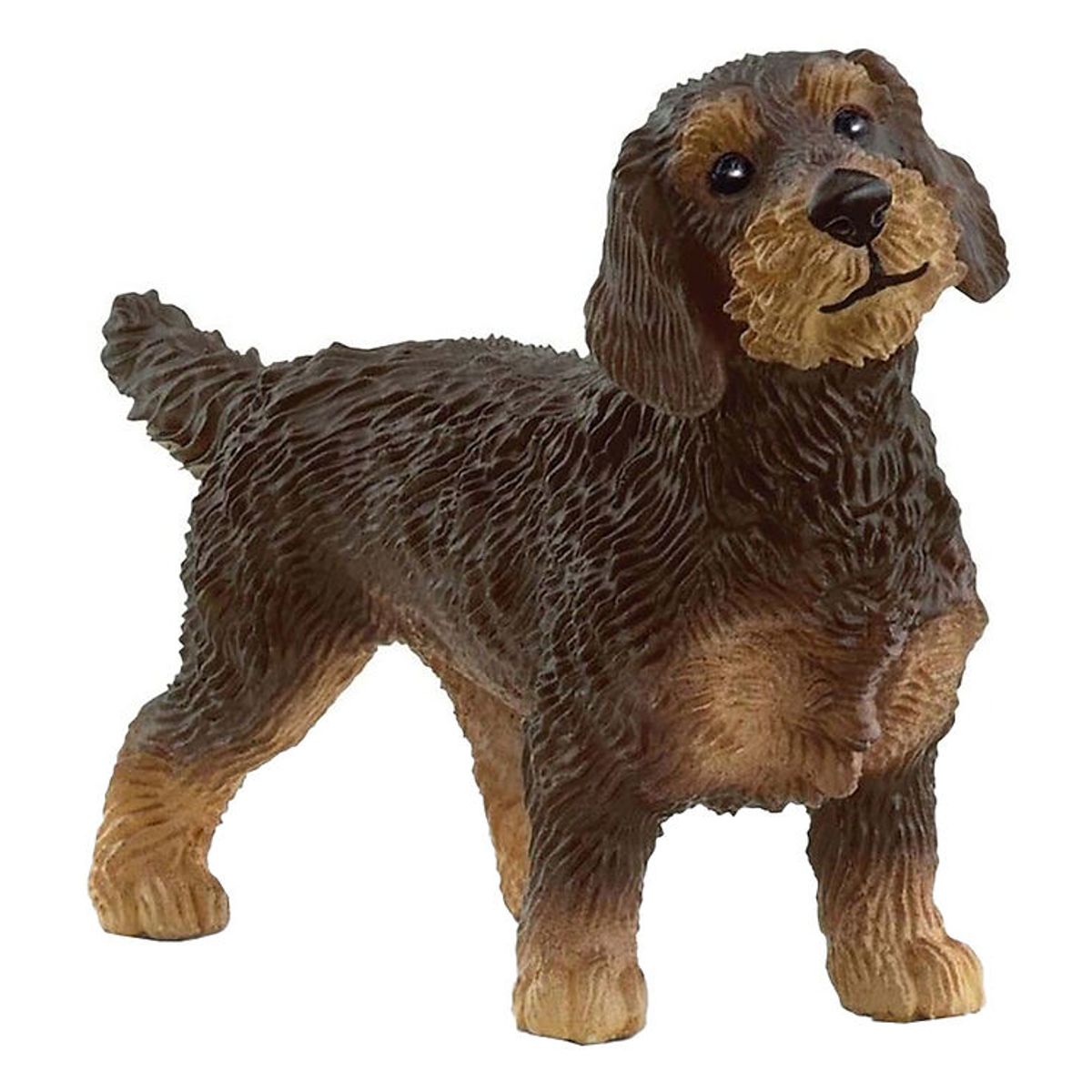 Schleich Farm World - Ruhåret Gravhund - H: 3,8 cm - 13972